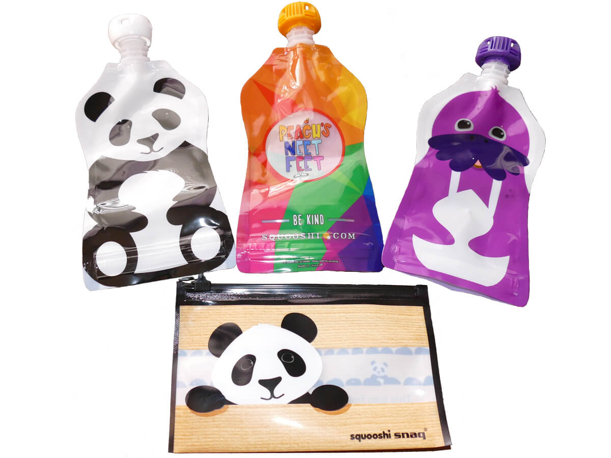 custom printed stand up pouches wholesale